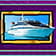 Das Bild zeigt eine Yacht. 