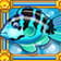 Das Bild zeigt einen blauer Fisch.