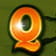 Das Bild zeigt den Buchstaben Q.