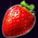 Das Bild zeigt eine Erdbeere.