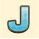 Das Bild zeigt den Buchstaben J.