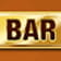 Das Bild zeigt ein Bar Symbol.