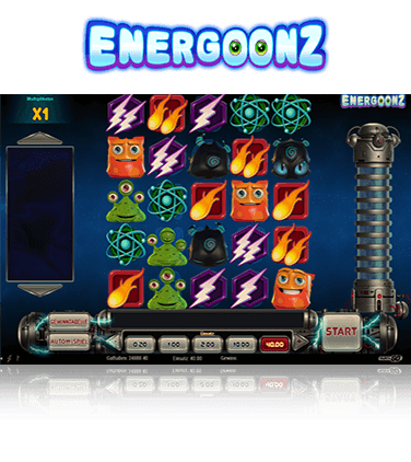 Hier sieht man den Energoonz Slot vom Hersteller Play'n GO.