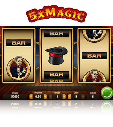 5x Magic Slot von Play'n GO.