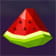 Wassermelonen-Symbol im Slot Doubles.
