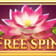 Das Free Spin Symbol mit einer Seerose.