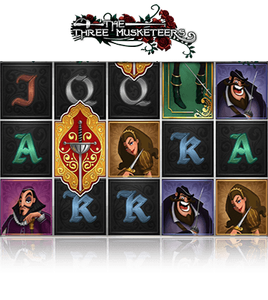 Der Spielablauf des The Three Musketeers Slots.