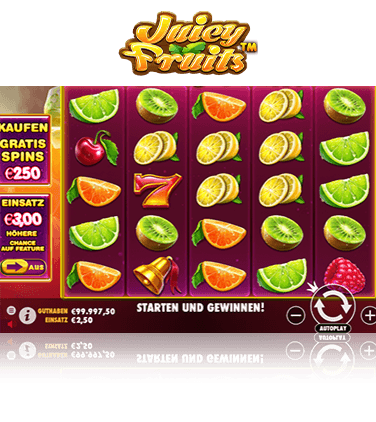 Juicy Fruits kostenlose Demo
