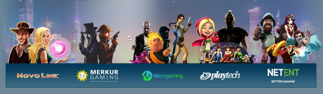 logotipos de las tragaperras online más populares
