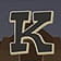 Símbolo de la letra K.