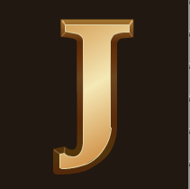 Símbolo de la letra J.