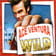 El símbolo wild es el propio Ace Ventura mostrando una tarjeta donde aparece la palabra WILD.