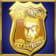 La placa de detective de Ace Ventura es el símbolo que paga los premios más altos.