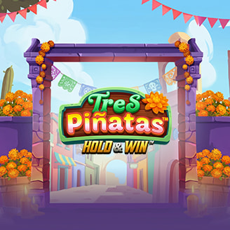 Tres Pinatas Hold & Win