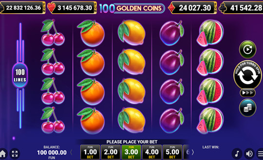 100 Golden Coins Slot