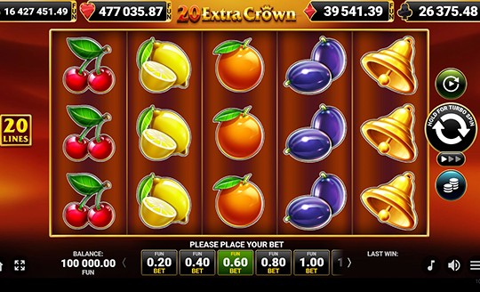 20 Extra Crown Slot
