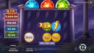 3 Orbs of Zeus Bonus