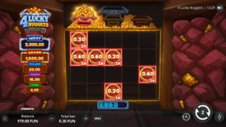 4 Lucky Nuggets Bonus