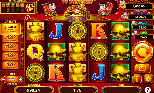 88 Fortunes slot