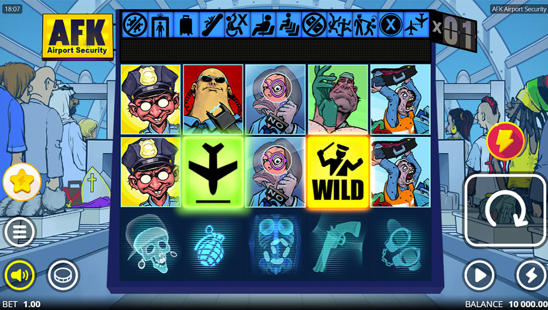 AFK Airport Security Demo Game