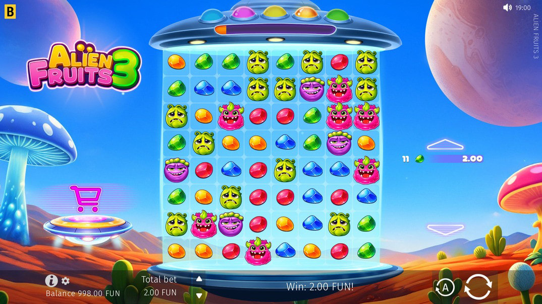 Alien Fruits 3 Demo Game