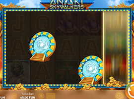 The Gamble Round on the Anaki Skywalkers Online Slot