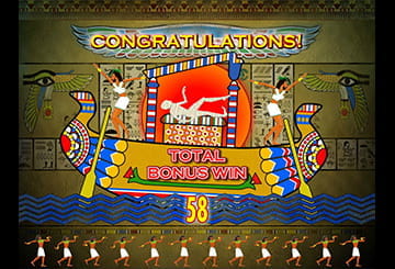 Plenty of Egyptian Motifs All Around the Pharaoh’s Fortune Slot.