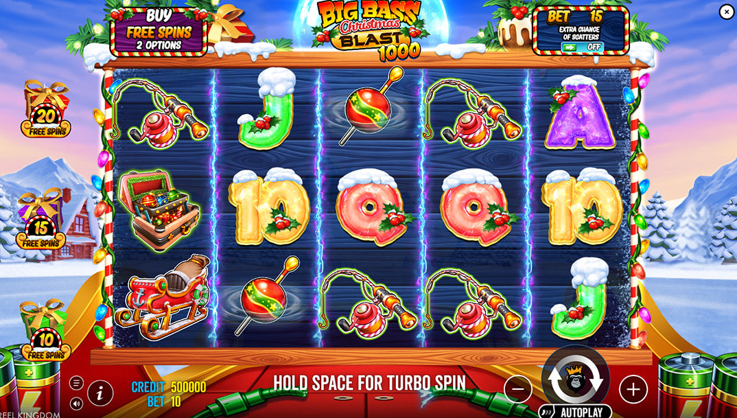 Big Bass Christmas Blast 1000 Demo Game