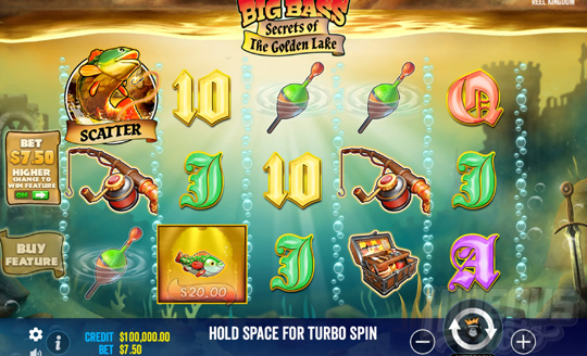Big Bass Secrets of the Golden Lake Slot