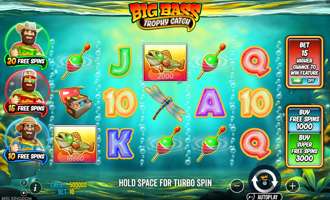 Big Bass Trophy Catch Demo Game