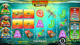 Big Bass Trophy Catch Gameplay