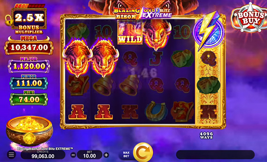 Blazing Bison Gold Blitz Extreme Slot