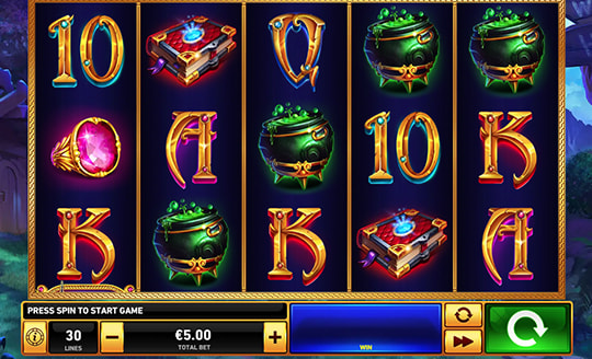 Blue Wizard Fire Blaze Slot