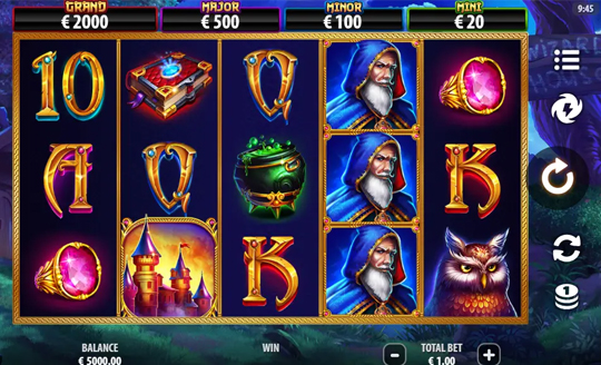 Blue Wizard slot