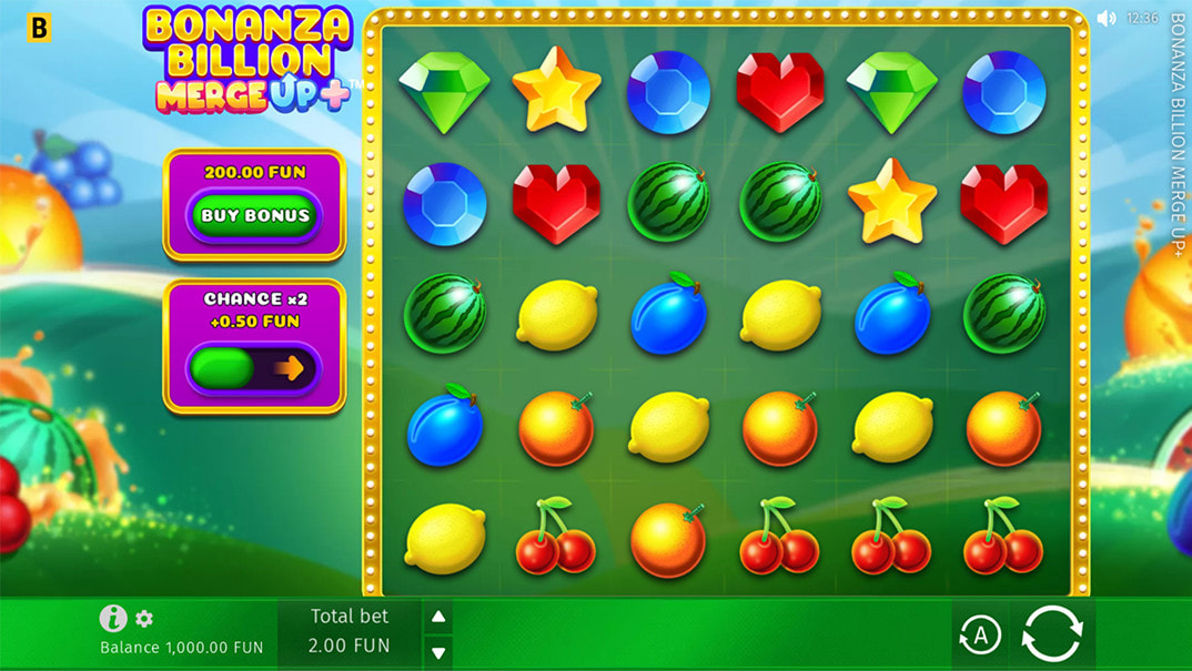 Bonanza Billion Merge Up Demo Game