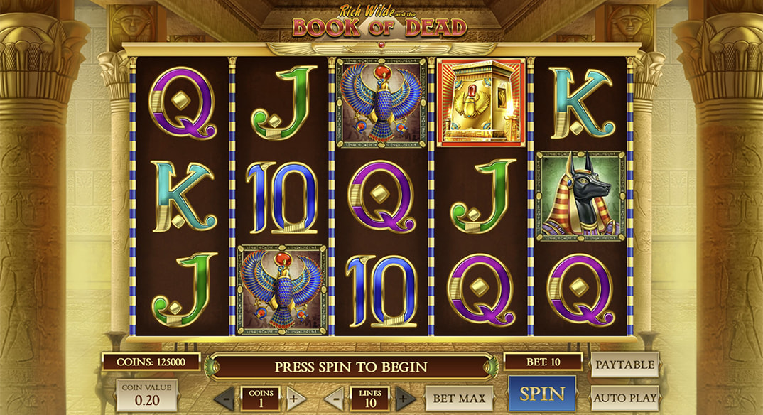 Book of Dead Demo Game