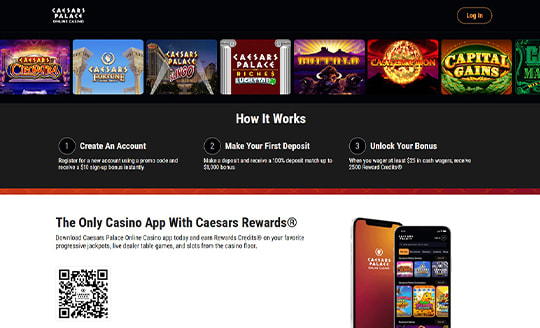 Caesars Palace Online Casino