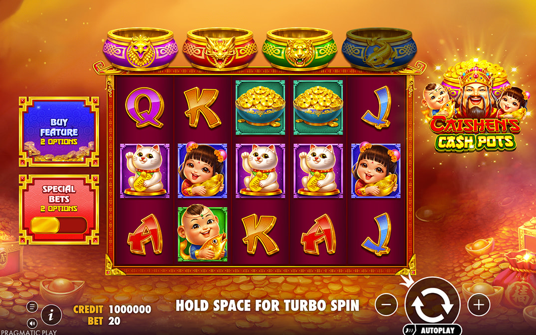 Caishen's Cash Pots Demo Game
