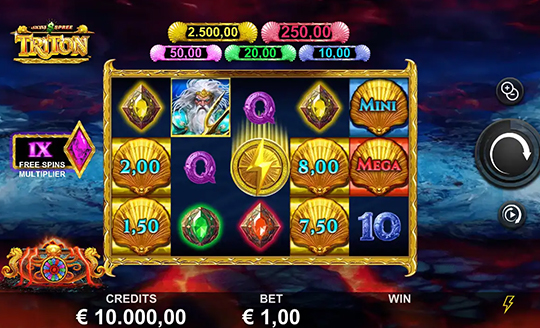 Cash Spree Triton slot