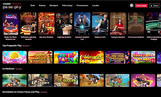 Casino Pause & Play