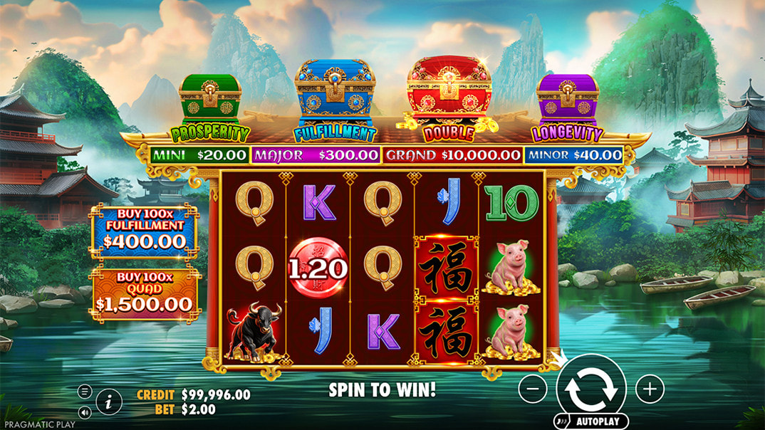 Chests of Cai Shen – Infinity Demo Game