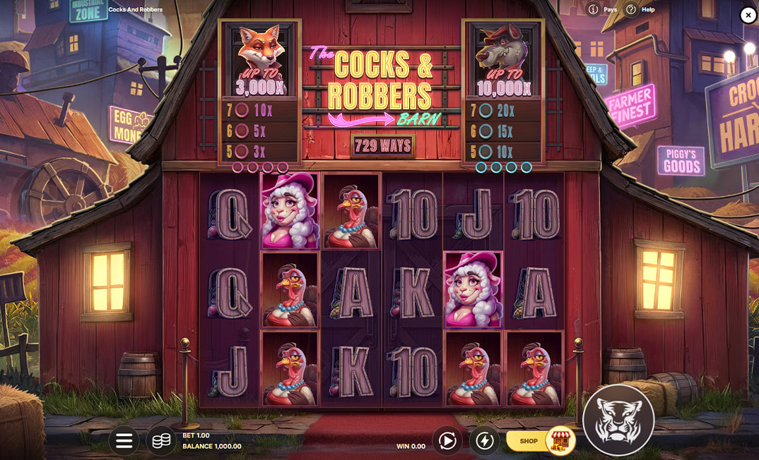 Cocks and Robbers Demo Game