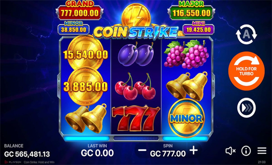 Coin Strike: Hold and Win Slot