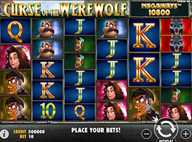 The Curse of the Werewolf Megaways Slot Game