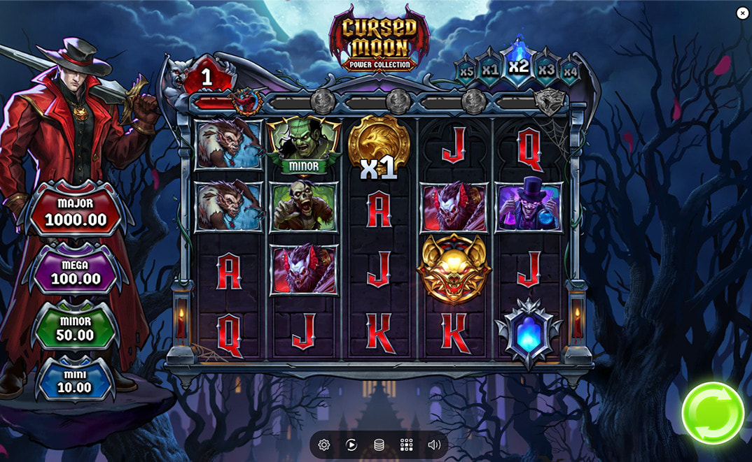 Cursed Moon Power Collection Demo Game