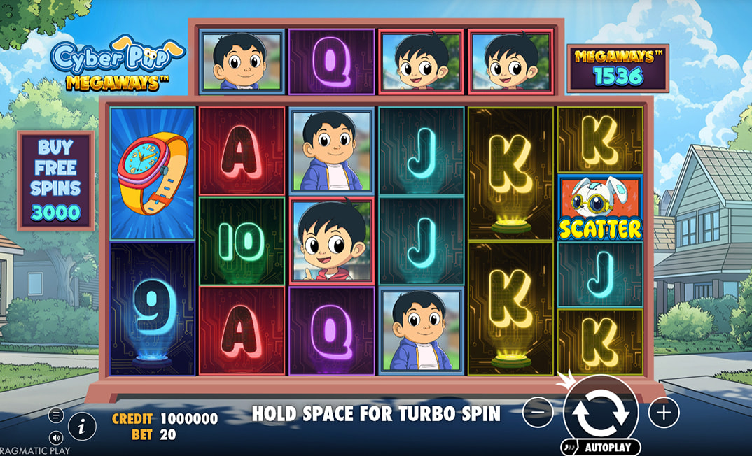 Cyber Pup Megaways Demo Game