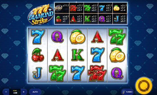  777 Diamond Strike Slot