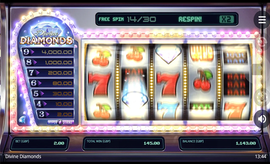 Divine Diamonds slot