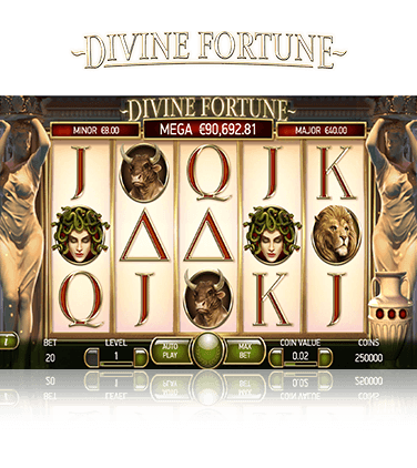 Divine Fortune free to play slot demo for Michigan