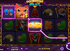 The Buy Bonus on the Dogmasons GOAT Online Slot